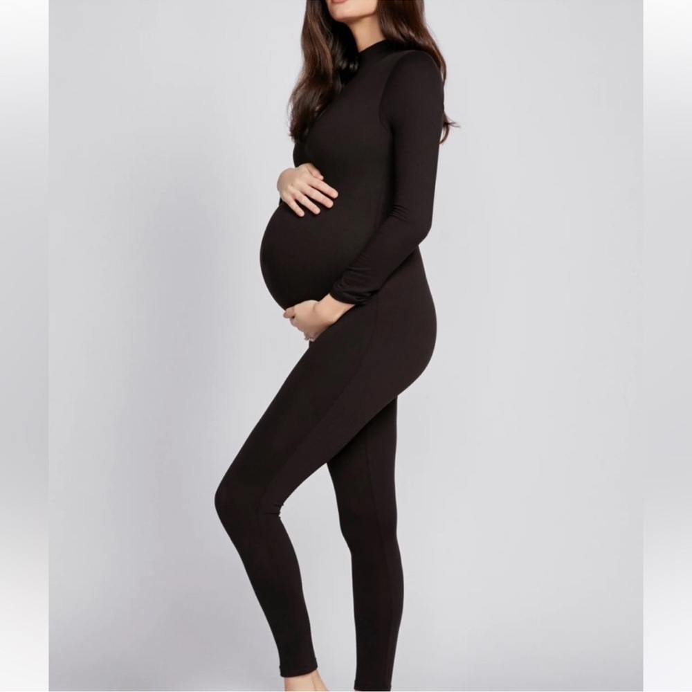 Penelope BumpSuit Black Long Sleeve